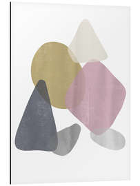 Magnettafel Gold Pink