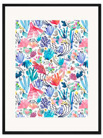 Gerahmter Kunstdruck Korallenriff