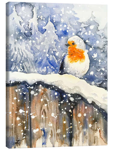 Canvas print Tales of the Robin