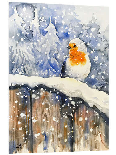 Print på skumplade Tales of the Robin