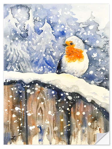 Naklejka na ścianę Tales of the Robin