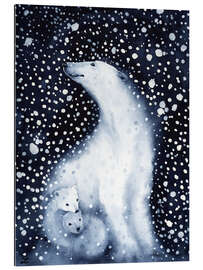 Gallery print Polar Bears