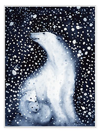 Obra artística  Osos polares - Zaira Dzhaubaeva