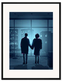 Gerahmter Kunstdruck Fight Club Last