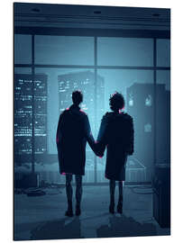 Magnettafel Fight Club Last