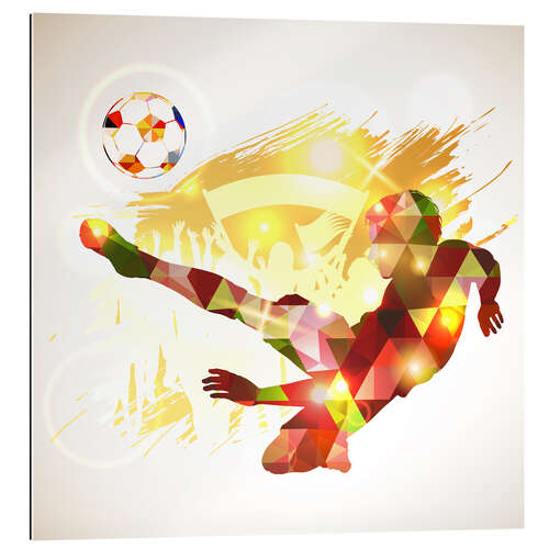 Gallery print Soccer Player, Deluxe Version