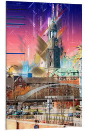 Magnettafel Hauptkirche St. Michaelis Michel