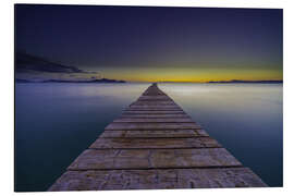 Magnettafel Sonnenuntergang Mallorca Playa de Muro