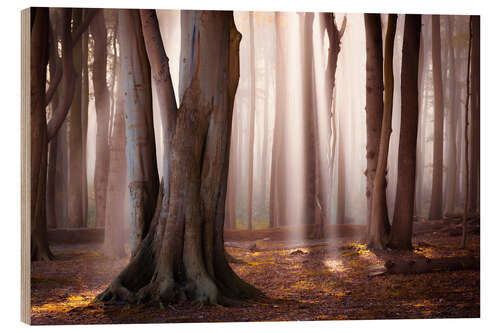 Holzbild Herbst im Gespensterwald