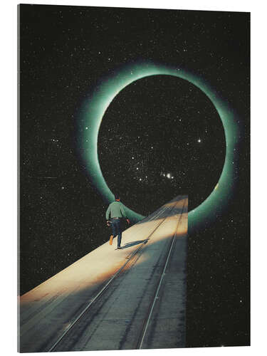 Acrylglas print Escaping into the Void