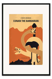 Gerahmter Kunstdruck Conan der Barbar