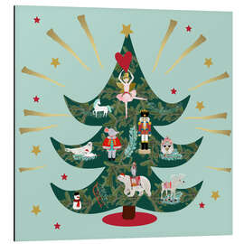 Magnettafel Weihnachtsbaum