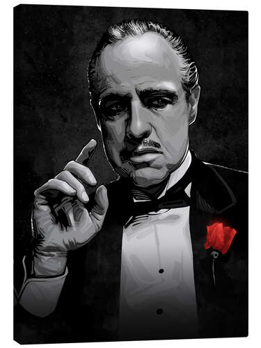 Stampa su tela Vito Corleone