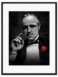 Gerahmter Kunstdruck Vito Corleone