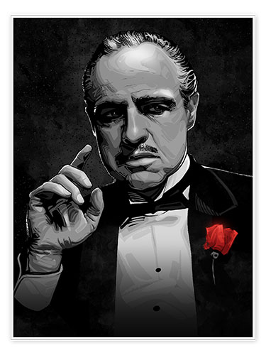 Póster Vito Corleone