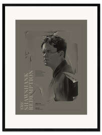 Plakat artystyczny premium w ramie The Shawshank Redemption