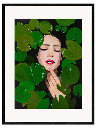 Impression artistique encadrée Wellness