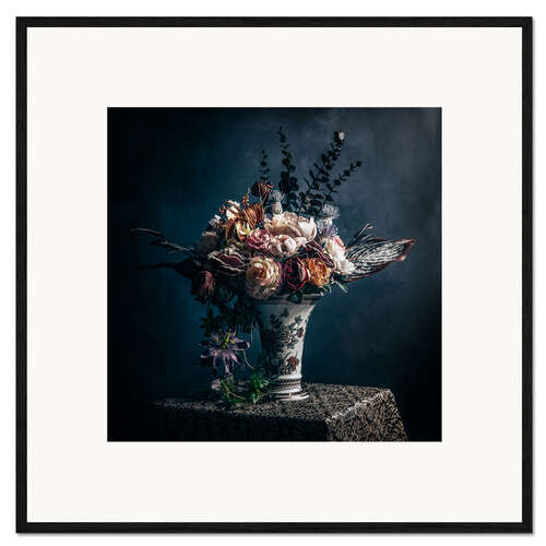 Gerahmter Kunstdruck Sommer Blumen