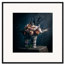 Framed art print Summer flowers