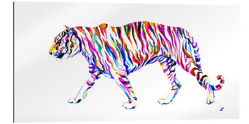 Gallery print Striding tiger