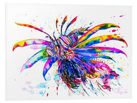 Foam board print Rainbow Lionfish