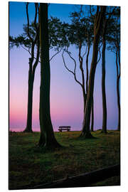 Magnettafel Bank an der Ostsee