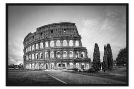 Gerahmter Kunstdruck Kolosseum in Rom