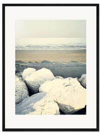Gerahmter Kunstdruck Herbstmeer