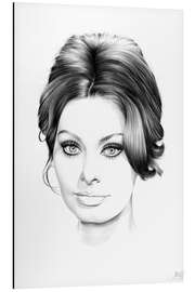 Magnettafel Sophia Loren