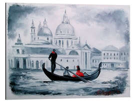 Magnettafel Romanze von Venedig