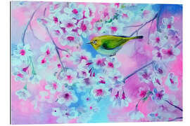 Tableau en plexi-alu Chanson du printemps