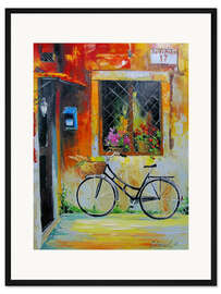 Gerahmter Kunstdruck Garten