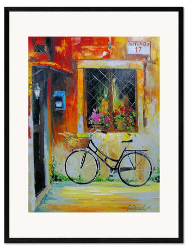Framed art print Yard