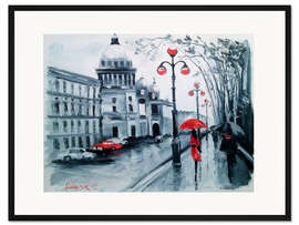 Gerahmter Kunstdruck Sankt Petersburg