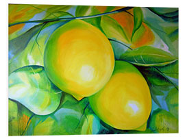 Foam board print Lemons