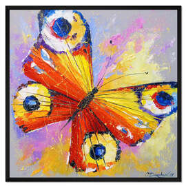 Gerahmter Kunstdruck Schmetterling