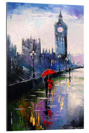 Gallery print Rain in London