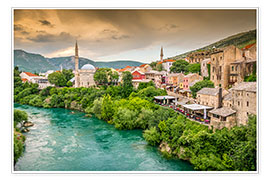 Tableau  Mostar, Bosnie-Herzégovine - Julian Peters