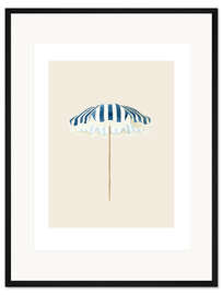 Gerahmter Kunstdruck Salt &amp; Surf Sonnenschirm