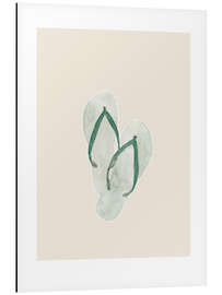 Magnettafel Salt &amp; Surf Flip Flops