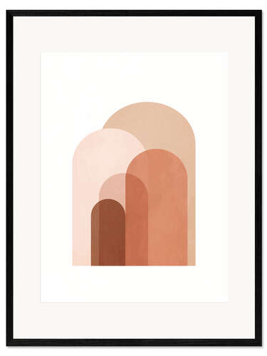 Framed art print Modern Arches