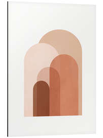 Magnettafel Moderne Bögen