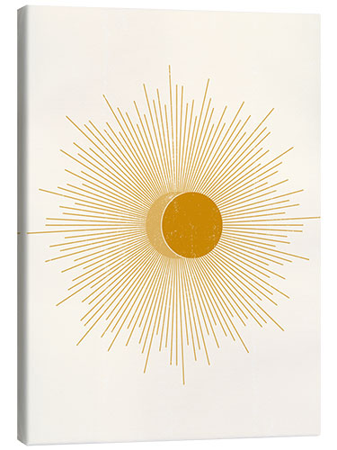 Canvas print Sun eclipse