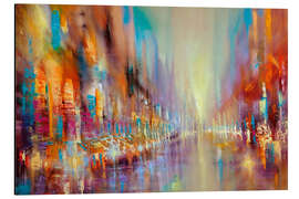 Magnettafel Straßenleben II