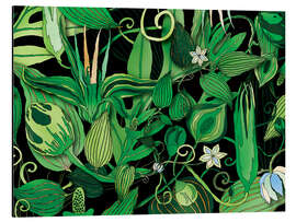 Magnettafel Grüne Oase