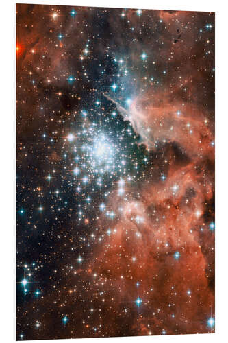 Foam board print Nebula NGC 3603