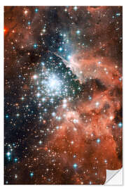 Självhäftande poster Nebula NGC 3603