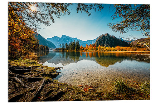 PVC print Autumn mood at the Almsee