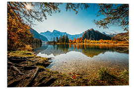 Foam board print Autumn mood at the Almsee