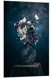 Foam board print Magnolia Still Life